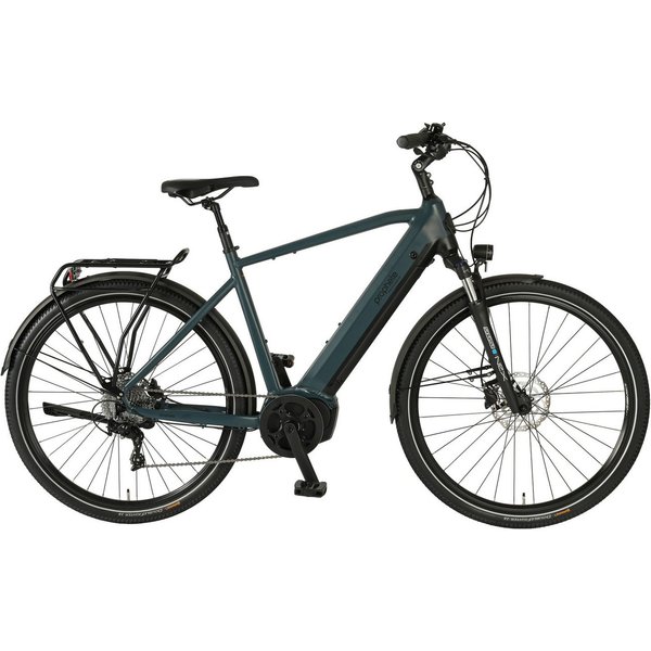 Prophete E-Bike Trekkingrad Entdecker 4.8, 10 Gang microSHIFT XLE Schaltwerk, Kettenschaltung, Mittelmotor, 540 Wh