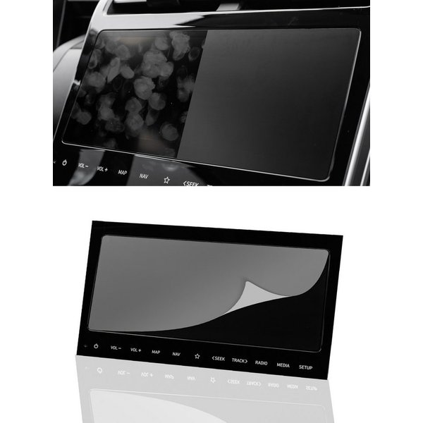 DISSKIN Displayschutzfolie DISSKIN Displayschutzfolie für Hyundai Tucson 10,25 Zoll 2020-2024 für Tucson 10,25" Entertainment System, 1 Stück, Anti-Fingerabdruc