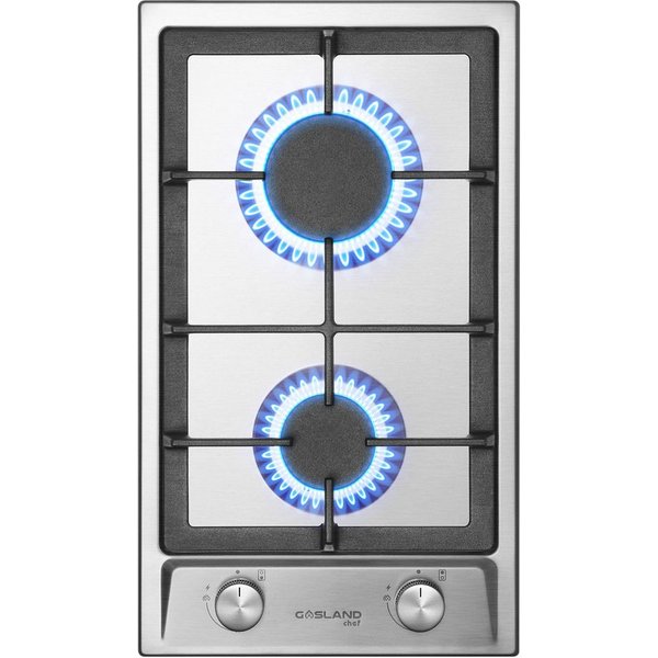 GASLAND Gas-Kochfeld GH30SF, Autark Gaskochfeld, 2 Flammig, Butan-Gasherd 4200 Watt, LPG/Erdgas