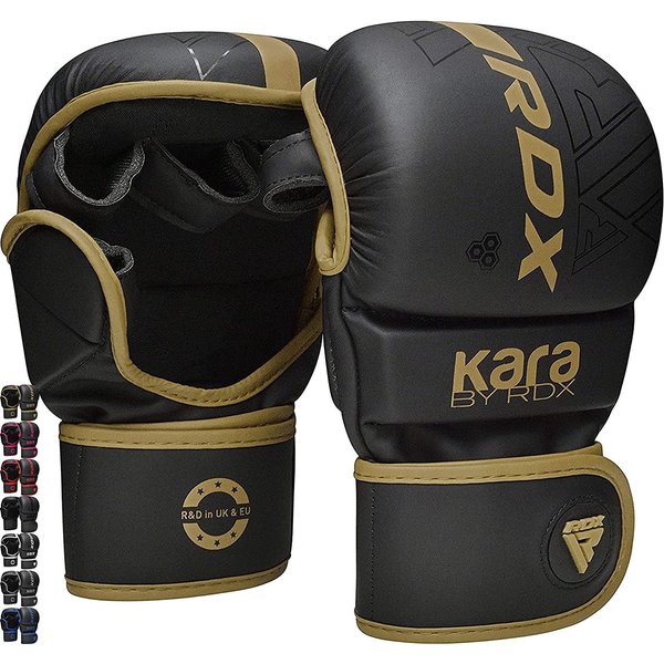 RDX Sports MMA-Handschuhe RDX MMA Handschuhe, MMA Gloves für Kampfsport Grappling Training