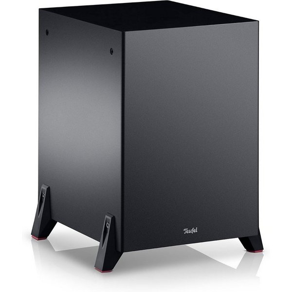 Teufel T 10 Subwoofer Subwoofer (Cinch-Eingang, Als Frontfire- oder Downfire-Subwoofer einsetzbar)
