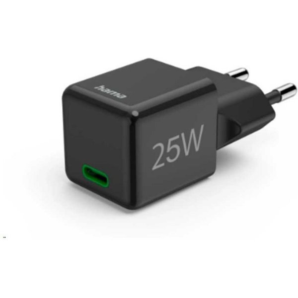Hama Schnellladegerät, USB-C, Super-Mini-Charger, PD, Schnelllade-Gerät