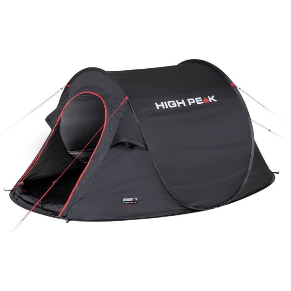 High Peak Wurfzelt Pop up Zelt Vision 2, Personen: 2 (mit Transporttasche)
