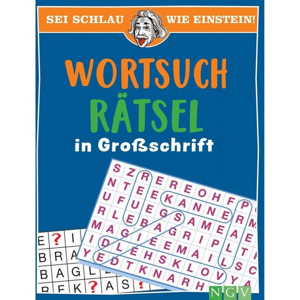 Sei schlau wie Einstein! - Wortsuchrätsel in Großschrift Rätselspaß oh / diverse
