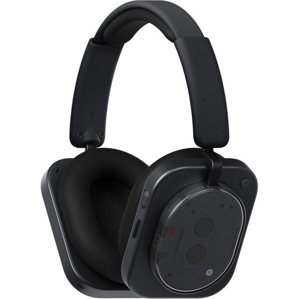 NOTHING Headphone (1) Over-Ear-Kopfhörer (Active Noise Cancelling (ANC), Hi-Res, On-Ear-Erkennung, Transparenzmodus, Bluetooth)