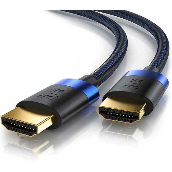 Primewire 16k HDMI Kabel 2.1+, 16k@30Hz 8k@60Hz 4k@120Hz, UHD II, HDMI-Kabel, 2.1, HDMI Typ A (50 cm), Ultra High Speed Ethernet 48Gbps, HDR 10+ eARC 3D VRR, 0,