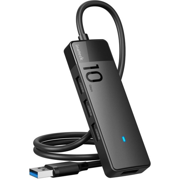 Inateck Laptop-Dockingstation USB Hub 4 Port, USB Verteiler, USB 3.2 Gen 2