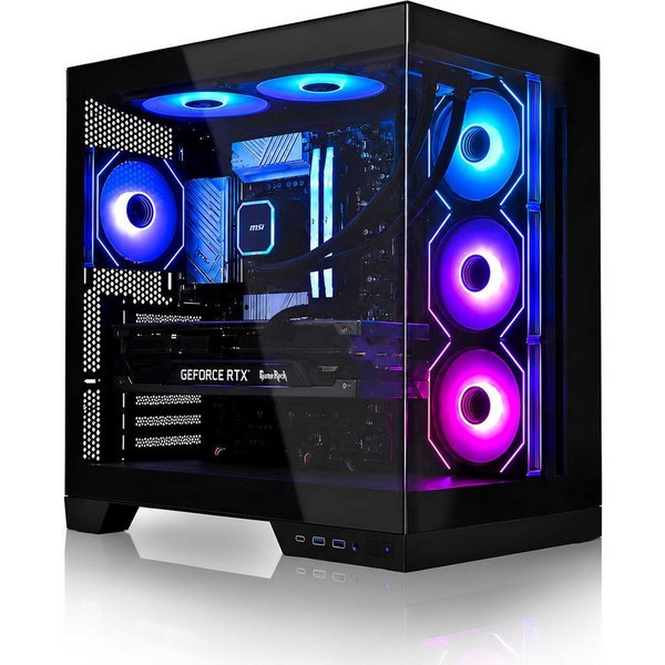 Megaport AMD Ryzen 7 7800X3D • GeForce RTX5060Ti 16GB • 32GB DDR5 • 1000GB M.2 Gaming-PC (AMD Ryzen 7 7800X3D, GeForce RTX 5060Ti, 32 GB RAM, 1000 GB SSD, Wasse