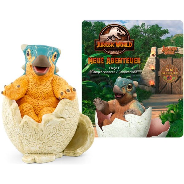 tonies Hörspielfigur Jurassic World - Folge 1: Camp Kreidezeit / Geheimnisse