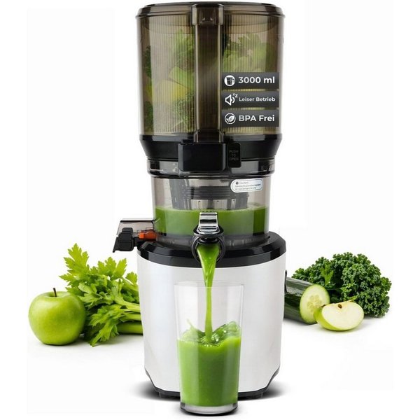 Kuvings Entsafter KUVINGS AUTO10S HANDS-FREE SLOW JUICER (KHS-2591CE), 200 W, 3.000-ml-Hopper