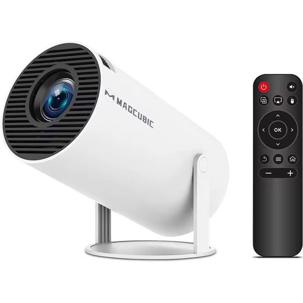 Magcubic Tragbarer Projektor Beamer HY300 Pro 4K Android 11 Wifi6 BT 5 UHD-Beamer (8000 lm, 3840 x 2160 px px, 8000 lm, 1500:1, 3840 x 2160 px, BT 5.0, 4K 1080p