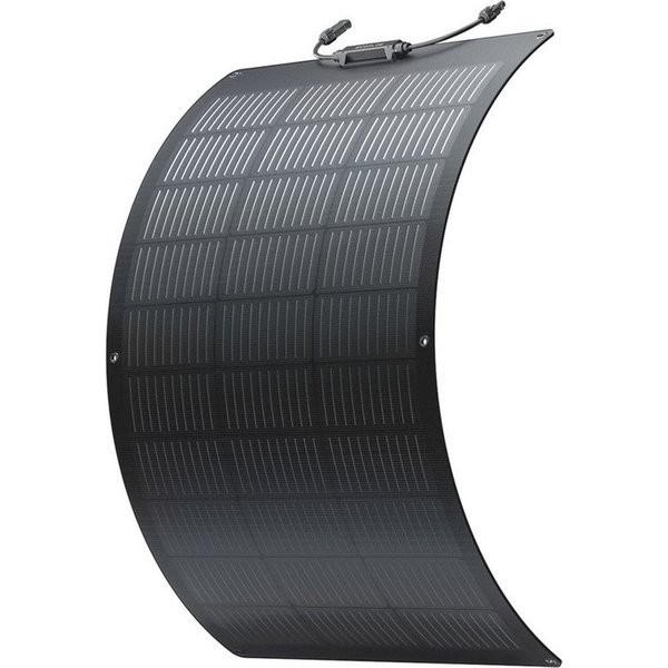 Ecoflow Ecoflow 100W Solar Panel Flexibles Monokristallines Solarpanel IP68 Solar Panel, Für Wohnmobile, Dächer, Van Boote, ohne Solarpanelkabel