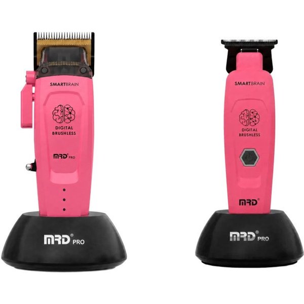 MRD PRO Haarschneider MRD 2er, Haarschneider und Trimmer inklusive Zubehör, Bürstenloser BLDC-/Vector-Motor