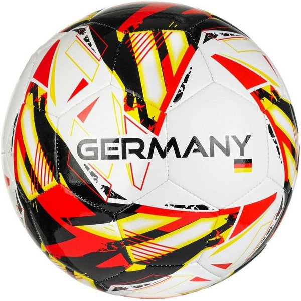 Derbystar Fußball Länderball Deutschland (Trainingsball) weiss/schwarz/rot/gelb - 1 Ball