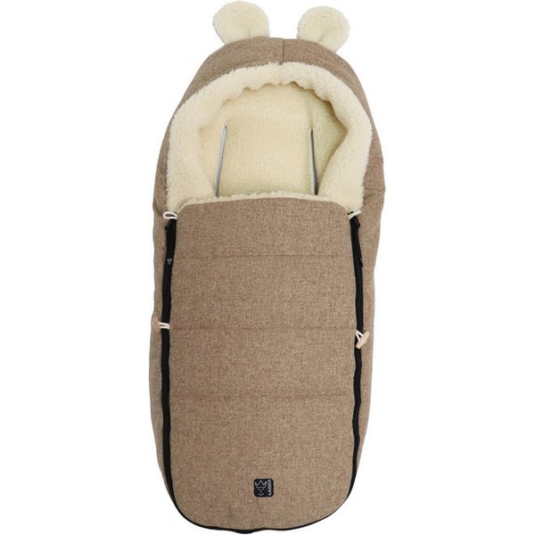 Kaiser Fußsack Hoody Maus Wool, Babyschalenfußsack