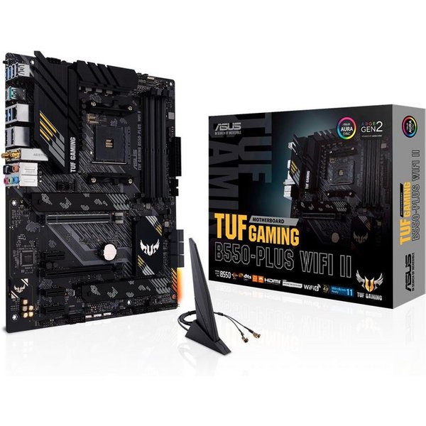 Asus TUF Gaming B550-PLUS WIFI II Mainboard, ATX PCIe 4.0 WiFi6 AM4