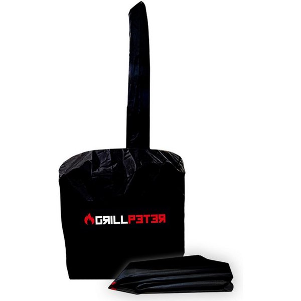 Grillpeter Grillabdeckhaube Grillpeter Abdeckhaube für Utschak mit Rauchrohr Ø40 cm