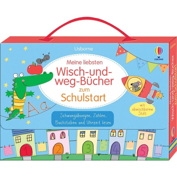 Meine liebsten Wisch-und-weg-Bücher zum Schulstart Schwungübungen, Zah / diverse