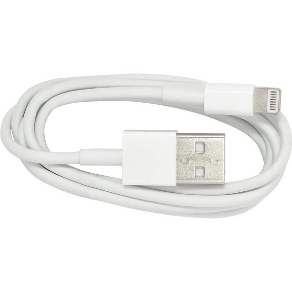 HEITECH USB Ladekabel USB A Stecker auf iPhone Stecker für iPhone Länge 1 m USB-Kabel, (100 cm)