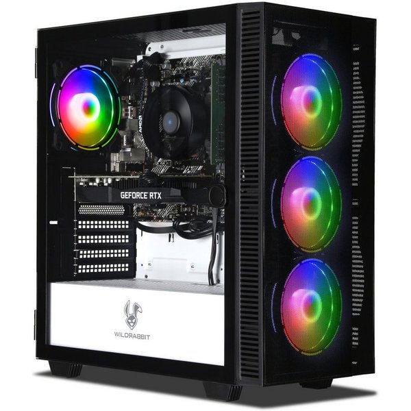 ANKERMANN-PC Phantom Gaming V3 Gaming-PC (AMD Ryzen 5 5500, GeForce RTX 3050, 16 GB RAM, 1000 GB SSD, Luftkühlung)