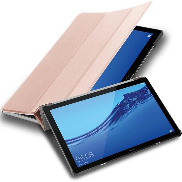 Cadorabo Tablet-Hülle für Huawei MediaPad T5 10 (10.1 Zoll) Hülle Huawei MediaPad T5 10 (10.1 Zoll), Klappbare Tablet Schutzhülle - Hülle - Standfunktion - 360 