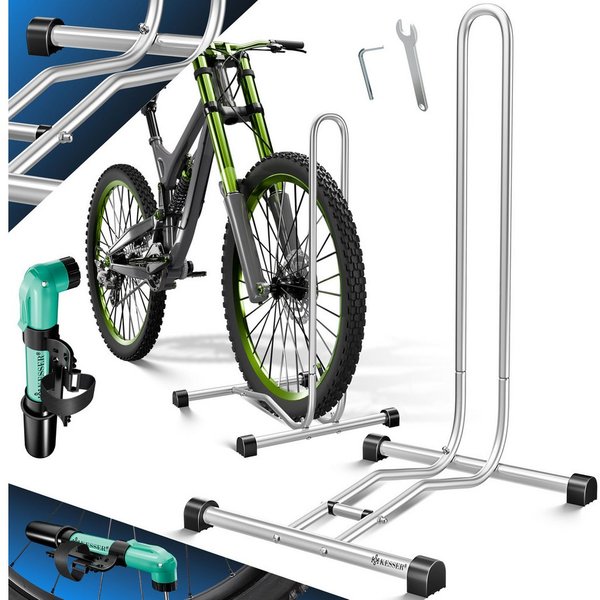 KESSER Fahrradständer, Fahrradständer für Mountainbike, E-Bike, Citybike, Rennrad, MTB