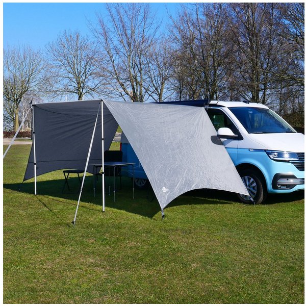 yourGEAR Vorzelt yourGEAR Tropea Bus Vorzelt UV 50+ Tarp Sonnensegel Bulli Wohnmobil, Personen: 0
