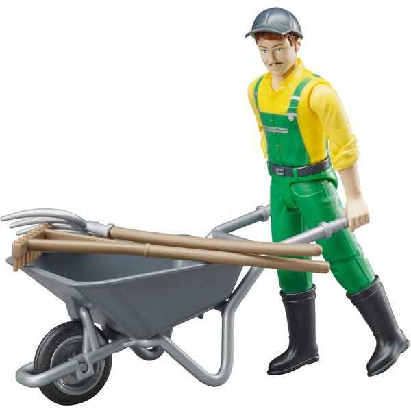 Bruder® Spielfigur bworld Landwirt (62610), Made in Europe