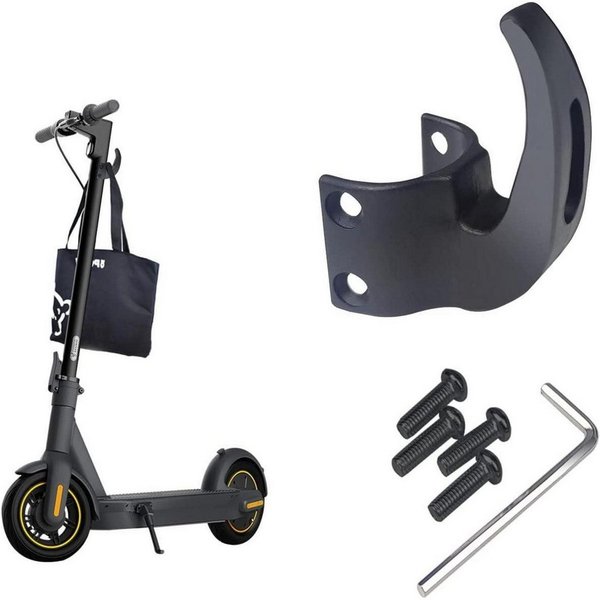LuxusKollektion Fahrradständer Haken für Ninebot Max G30 Elektroroller - Praktisches, leichtes