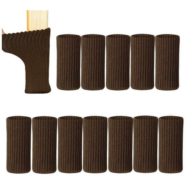 Blusmart Stuhlsocke 12/24-teilige Stuhlbeinkappe, (Hochelastische Möbelsocken, 1 St), Stuhlbeinschoner( Möbel, Stuhlbeine, Tisch)