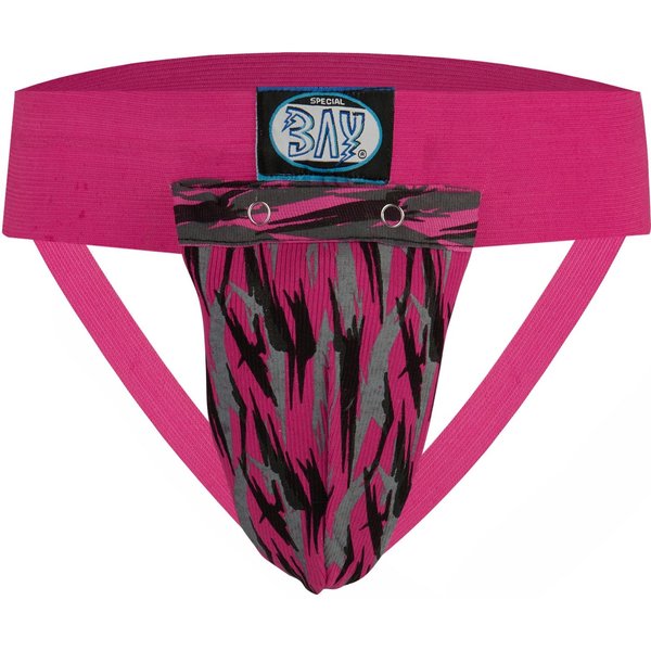 BAY-Sports Tiefschutz Soft Damen Suspensorium Frauen Mädchen pink Tiefschützer Kampfsport (Stück), XS-XL für Mädchen und Damen, Soft Ausführung, besonderer Trag
