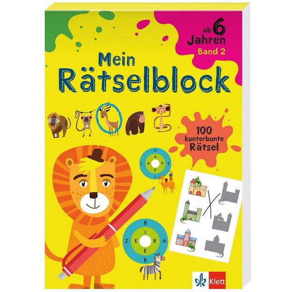 Klett Mein Rätselblock ab 6 Jahren Band 2 / diverse
