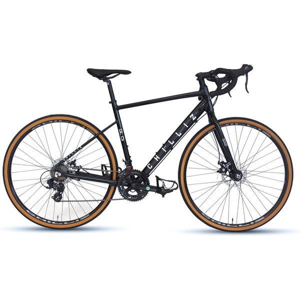 CHILLIZ Gravelbike GL.01, 14 Gang Shimano Tourney Schaltwerk, Kettenschaltung