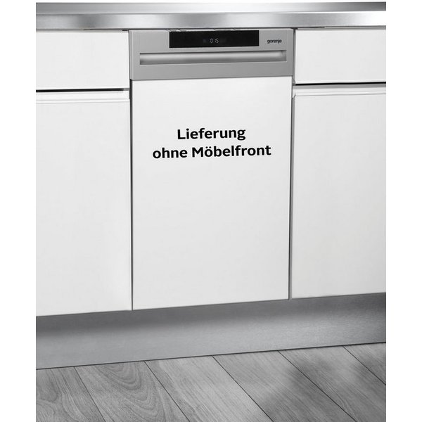 GORENJE teilintegrierbarer Geschirrspüler GI561D10S, 11 Maßgedecke