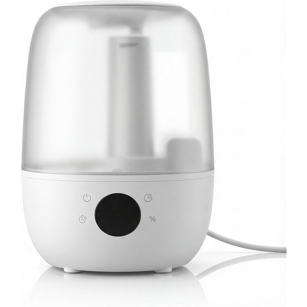 Brandson Luftbefeuchter Digitales Display, 2 L Wassertank, Fernbedienung, fürs Schlafzimmer, 2 l Wassertank, Fernbedienung, 3 Nebelstufen, Timer 1–8 h, leise 35