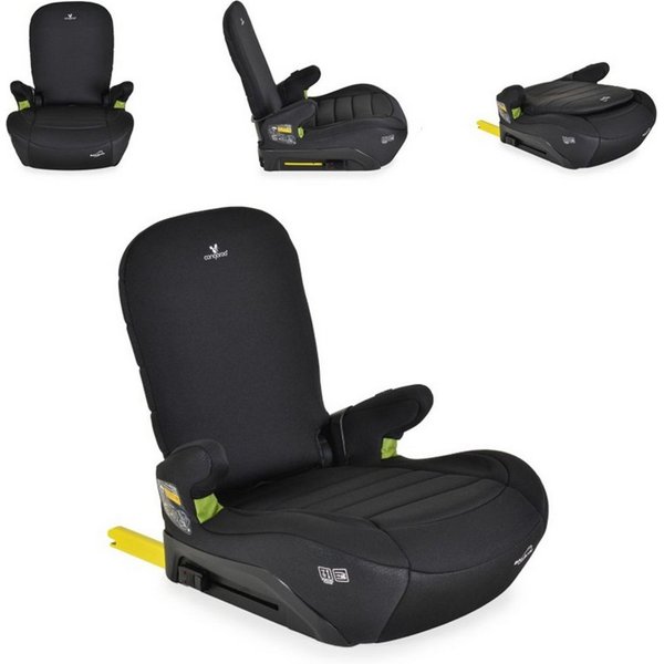 Cangaroo Kindersitzerhöhung Galaxy Isofix (125-150 cm), ab: 4, bis: 12, Gruppe 3, Rückenlehne, i-Size, klappbar, vorwärts gerichtet, schneller