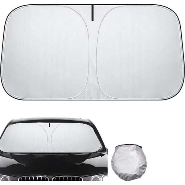 FELIXLEO Autosonnenschutz Faltbarer Sonnenschutz Auto UV Schutz Frontscheibe 140x70 cm, (1-St)