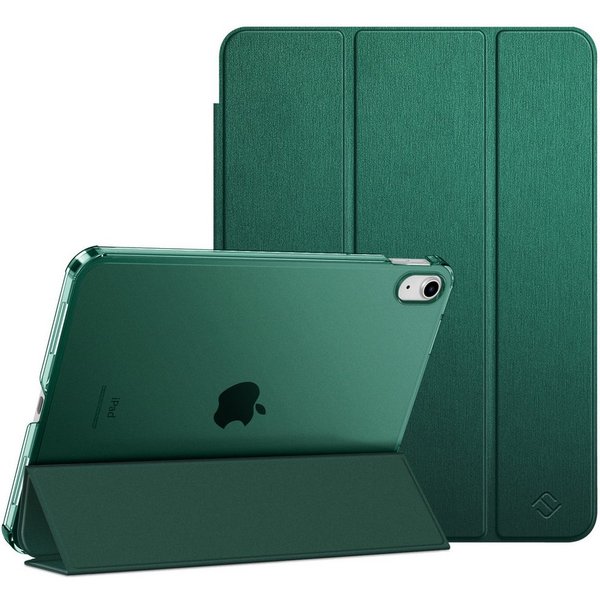 Fintie Tablet-Hülle für iPad 11. Generation 2025 (A16) 11 Zoll, iPad 10. Generation 2022 10.9 Zoll, Ultradünn Case mit transparenter Rückseite Abdeckung, Auto S