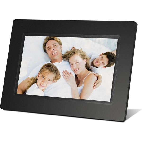 Braun Phototechnik DigiFrame 711 schwarz 17,8cm Digitaler Bilderrahmen