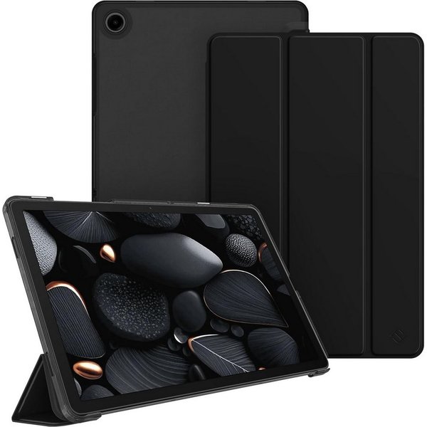 Fintie Tablet-Hülle für Samsung Galaxy Tab A11+ Plus 11" 2025 / Tab A9+ Plus 11 Zoll 2023 11 Zoll, Ultradünn Schutzhülle mit Translucent Rückseite in Matt-Optik
