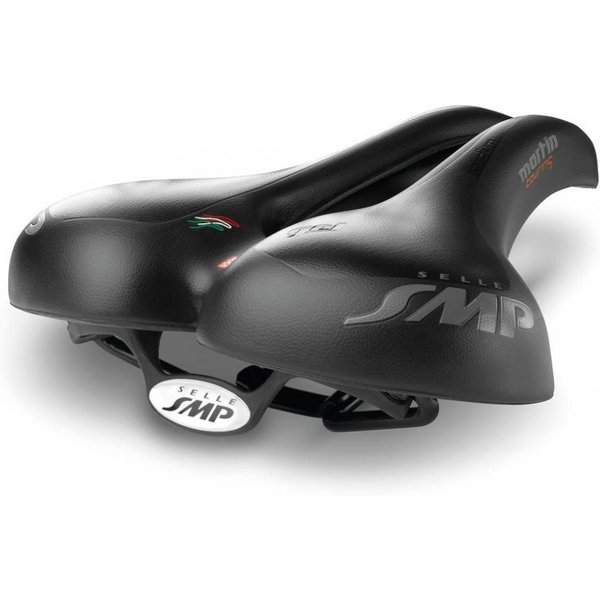 Selle SMP Fahrradsattel Selle SMP Sattel Martin Touring Medium Gel schwarz Unisex 255x218mm