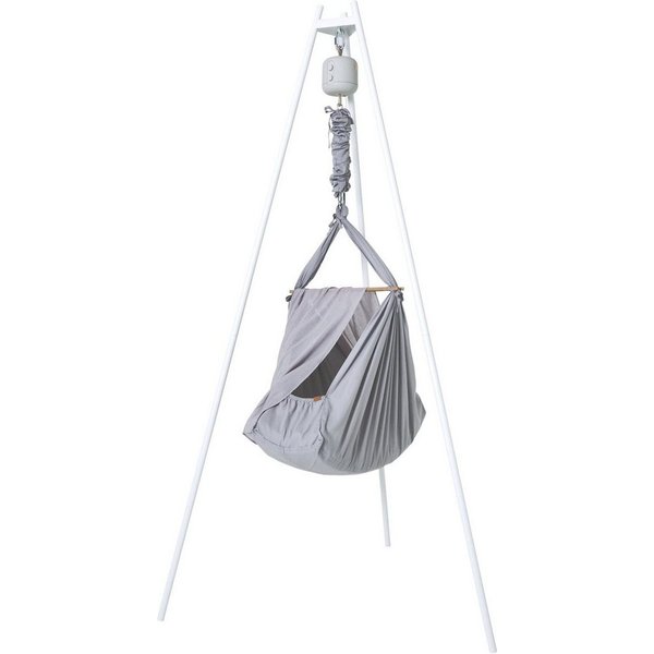Membantu Babyschaukel Premium Set inkl. Ständer und Federwiegenmotor LeeLoo02, Set inkl. Ständer und Federwiegenmotor LeeLoo02. Geburt - ca. 3 Jahre