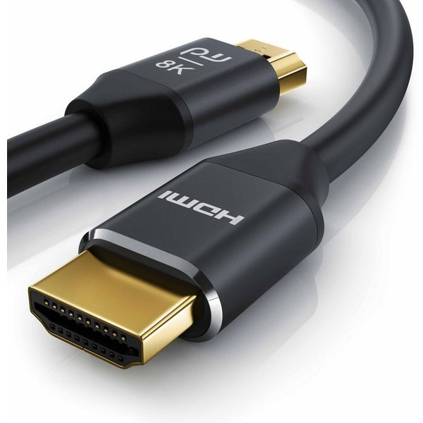 Primewire 8K Premium Ultra High Speed 7680 x 4320 @ 120 Hz mit DSC - 1m HDMI-Kabel, 2.1, HDMI Typ A (100 cm), 48 Gbit/s Bandbreite, eARC, CEC, HDCP, für Gaming,