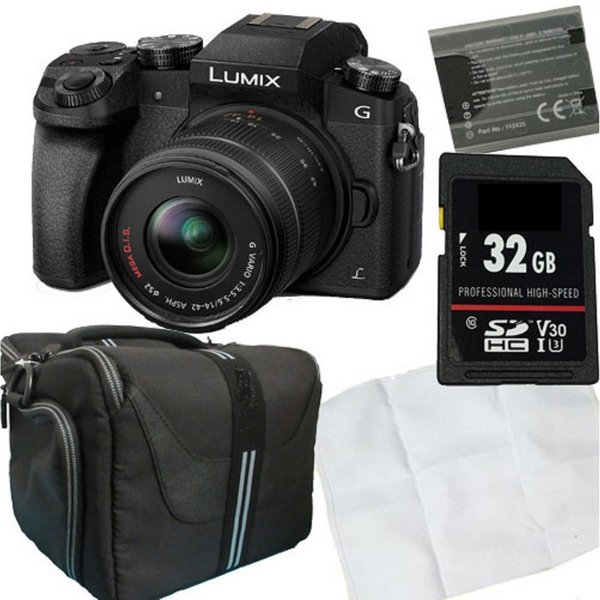 Panasonic LUMIX G DMC-G70KAEGK + 14-42 mm Set Angebot Systemkamera