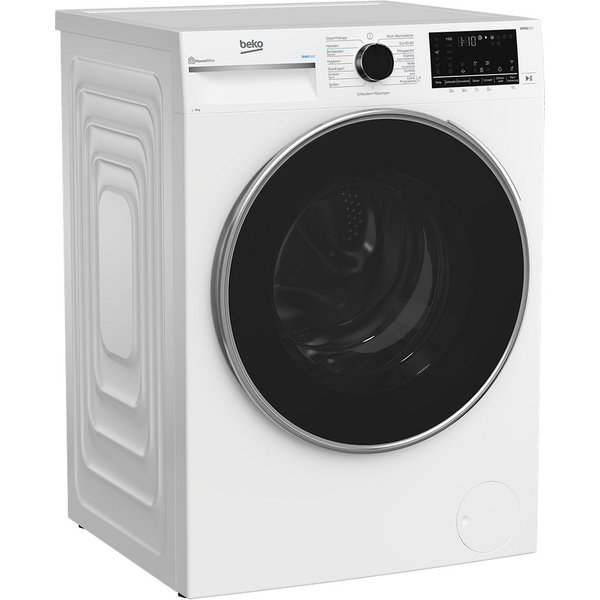 BEKO Waschmaschine B5WF69410W 7100083800, 9 kg, 1400 U/min, Vollelektronik, AddXtra, SteamCure, HomeWhiz