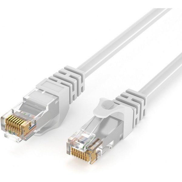 JAMEGA CAT 6 Patchkabel RJ45 Rohkabel LAN Kabel Ethernet Netzwerkkabel LAN-Kabel, CAT.6, RJ-45 Stecker (Ethernet) (300 cm)