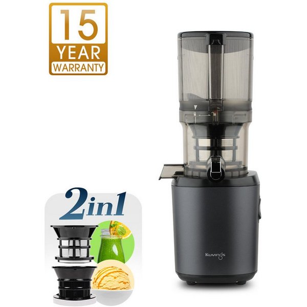 Kuvings Entsafter AUTO6 HANDS-FREE SLOW JUICER (KHS-660SE), 200 W, 1.700-ml-Auto-Hopper