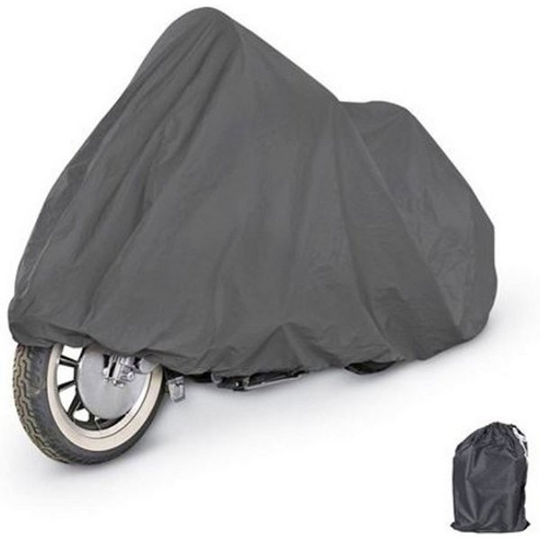 BURI Schutzplane Motorrad Vollgarage Motorradgarage Schutzhülle Abdeckplane Abdeckung