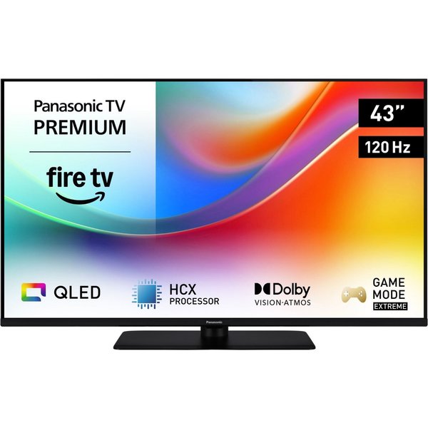 Panasonic TV-43W85BEZC QLED-Fernseher (43.0 Zoll, 4K Ultra HD QLED, Smart TV)