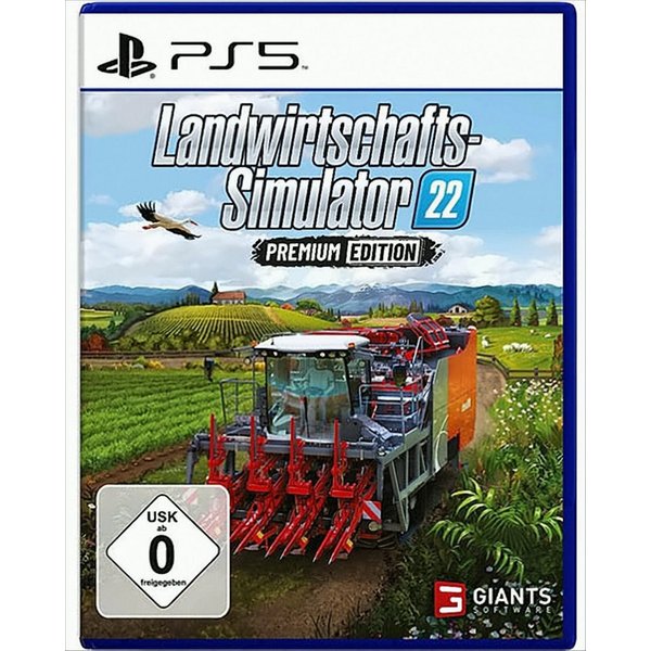 Landwirtschafts-Simulator 22 PS-5 Premium, Playstation 5